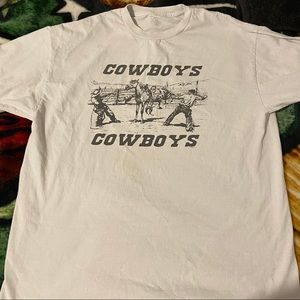 Brandy melville cowboys t shirt